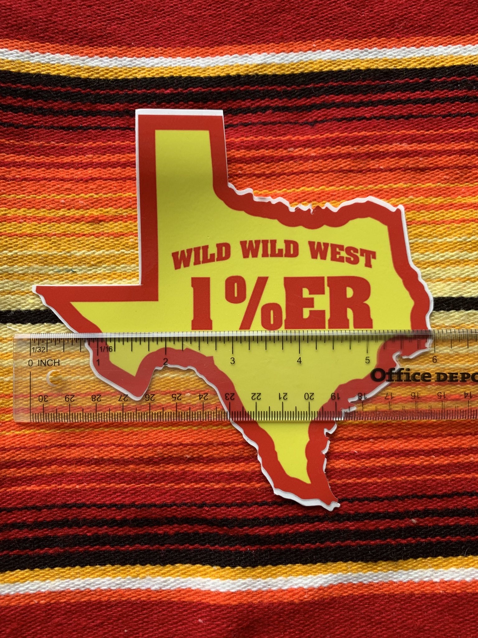 Member's 1%ER State of Texas, Wild Wild West. Brothers only.